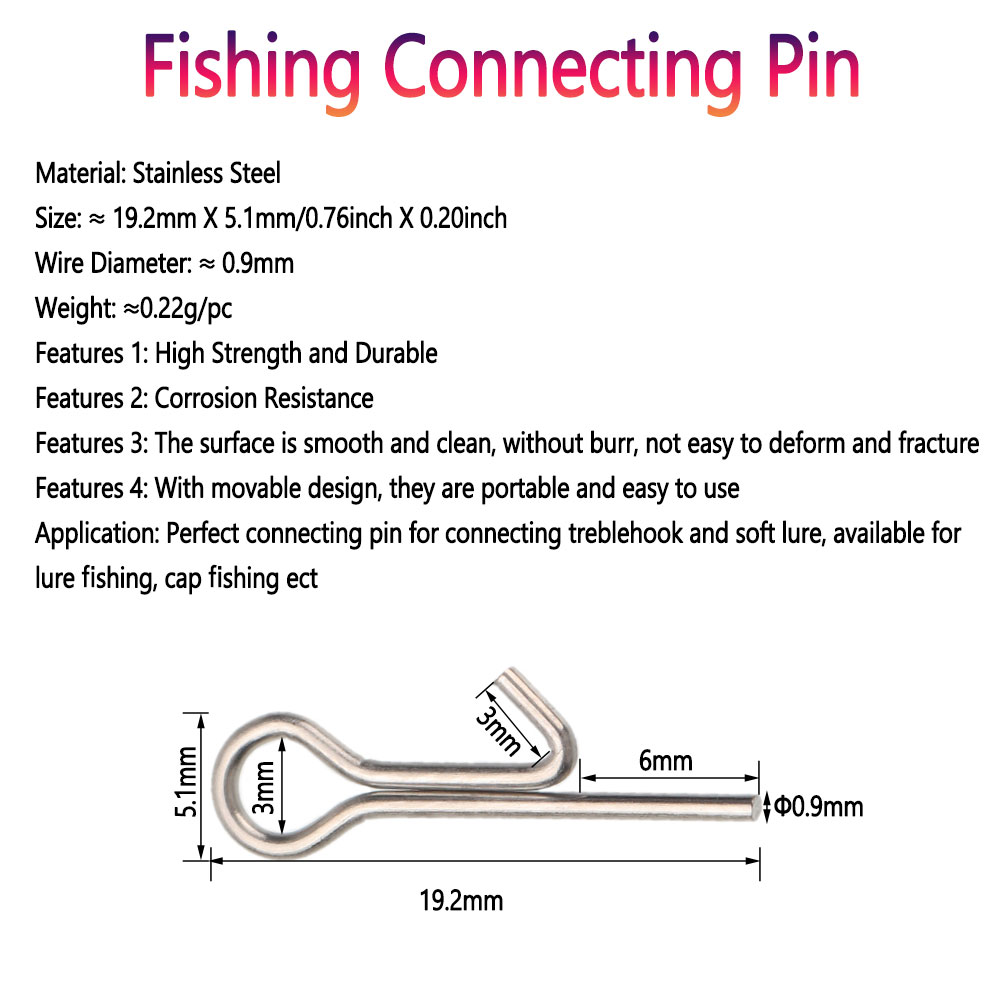 50/100pcs Fishing Bait Stinger - Fishing Line Cutter review and price