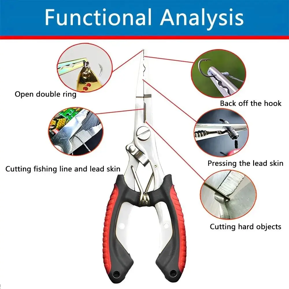 Stainless Steel Fishing Pliers - Freshwater Line review and price